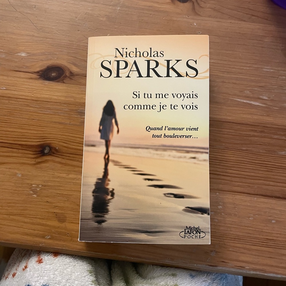 Nicholas Sparks Book - Si tu me voyais comme je te vois